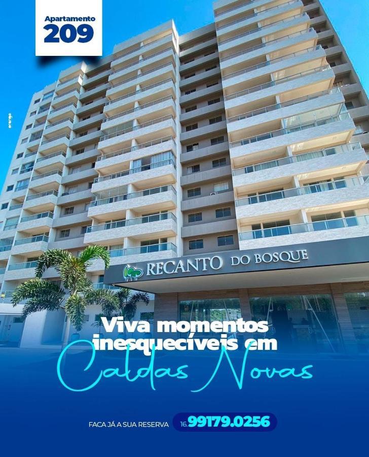 Caldas Novas - Recanto Do Bosque Flat Service Ap209 Exterior foto
